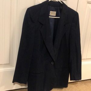 Pendleton wool navy blue blazer in good condition